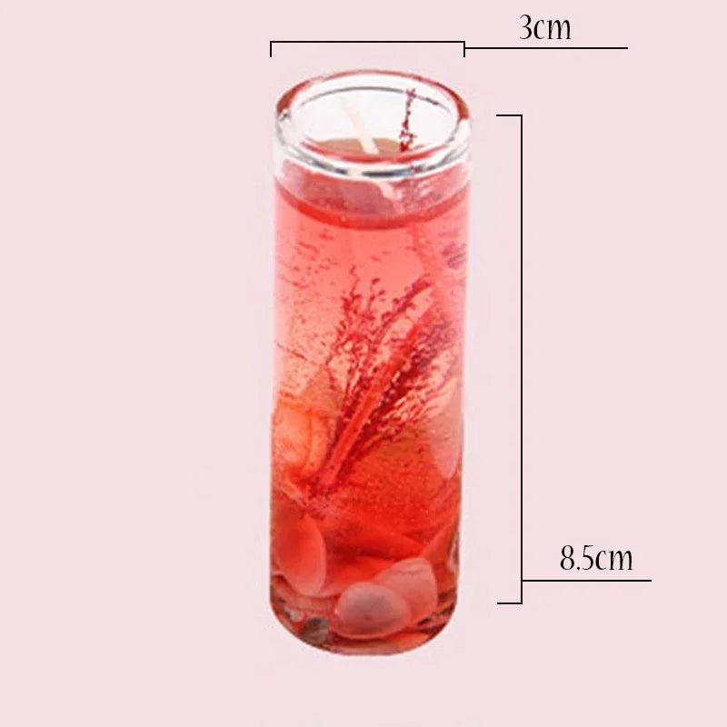 Aromatherapy Scented Smokeless Jelly Candle Ocean Shells Valentines Gift