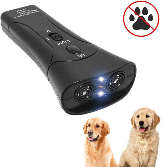 Ultrasonic Dog Bark Deterrent Training Device Battery Not Included