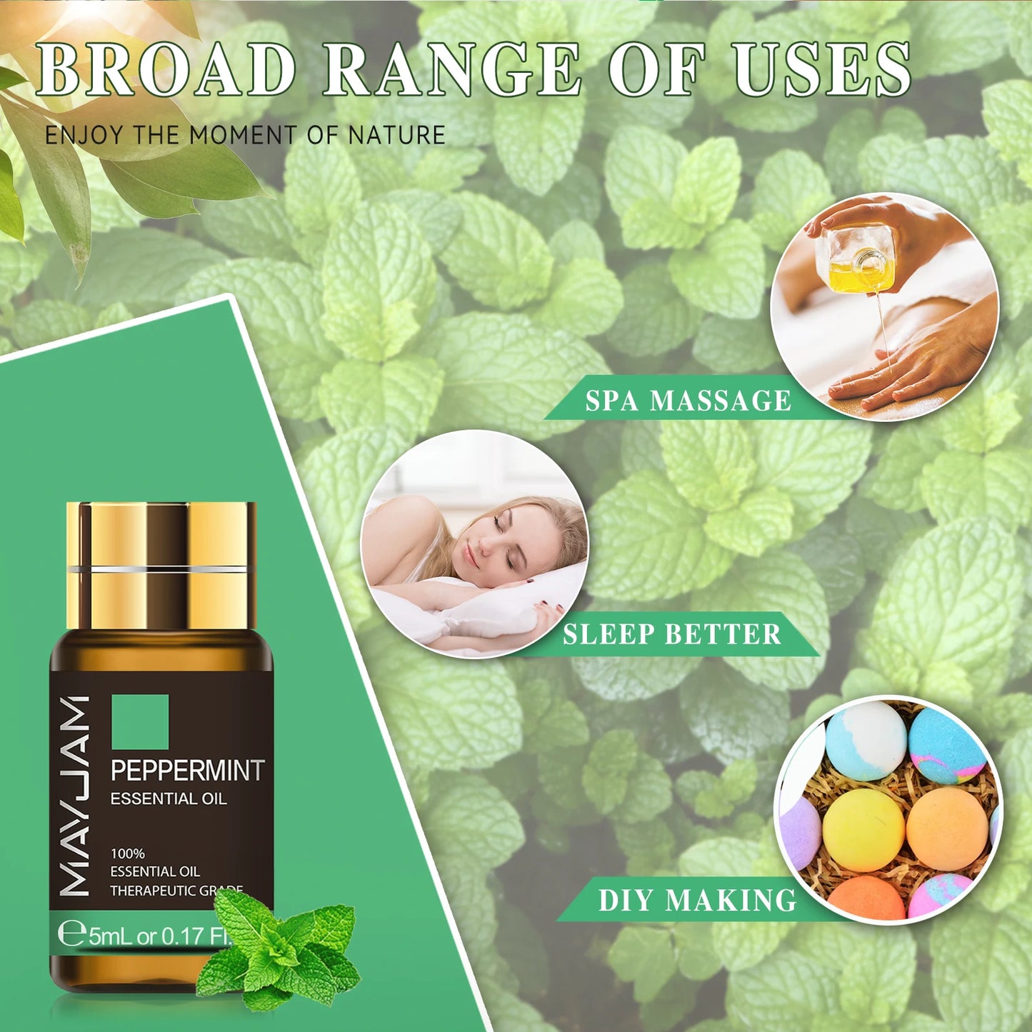 MAYJAM Essential Oils for Humidifier Diffuser Scented Candles Air Freshener