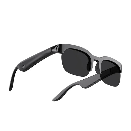 VKTECH Smart Glasses AI Translator Bluetooth Sunglasses Music And Calls