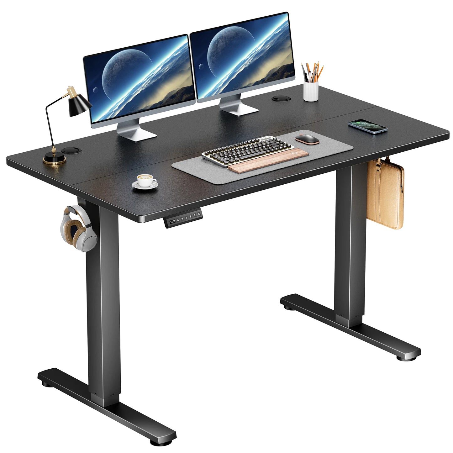 JHK Electric Height Adjustable Standing Desk Ergonomic Workstation