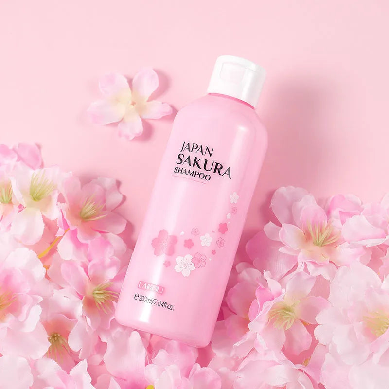 LAIKOU Sakura Body Wash Shampoo Set For Skin And Hair