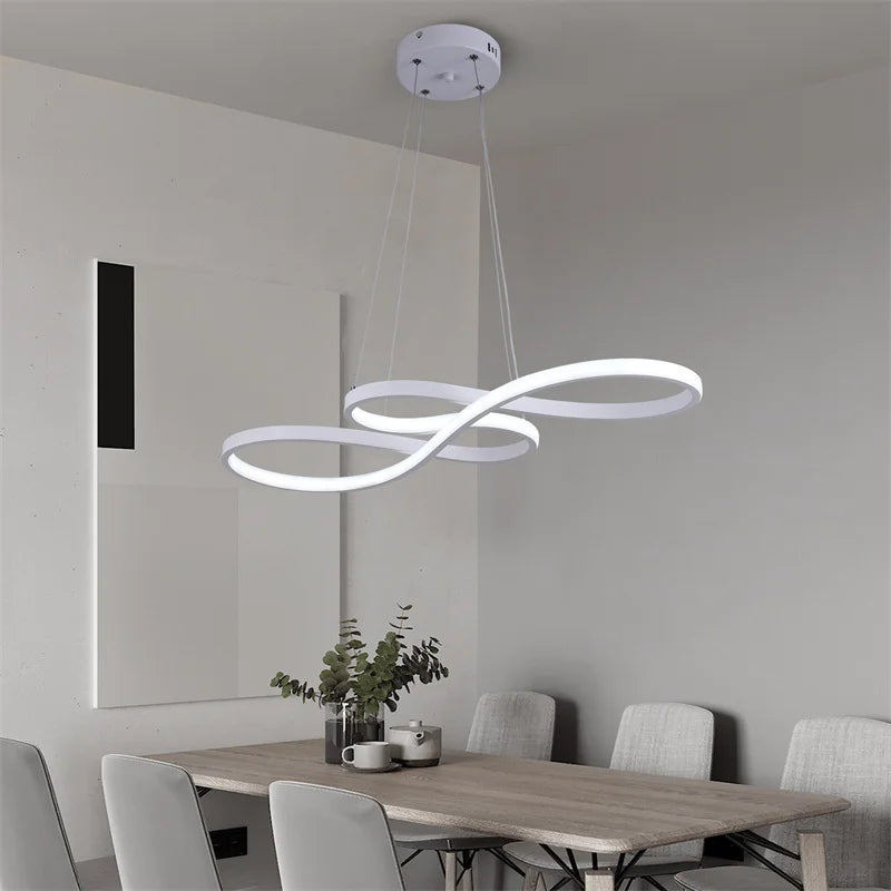 Deckrico Pendant Light With Dimmable LED Fixture For Living Room