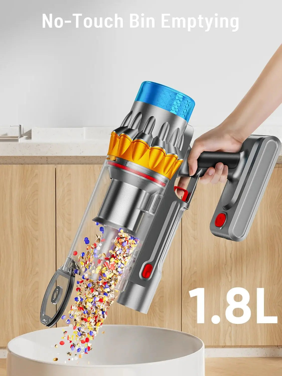 VAKERR X15 Pro Cordless Vacuum Cleaner 65KPa Suction