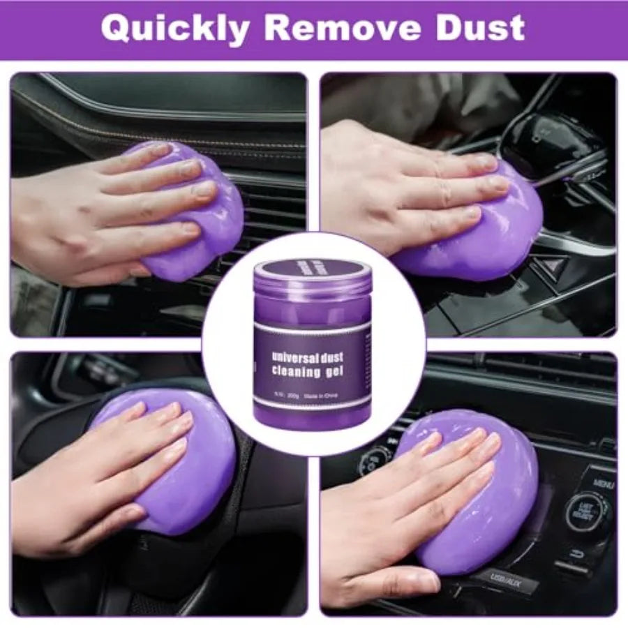Windshield Cleaner Tool 17-Piece Car Interior Cleaning Kit