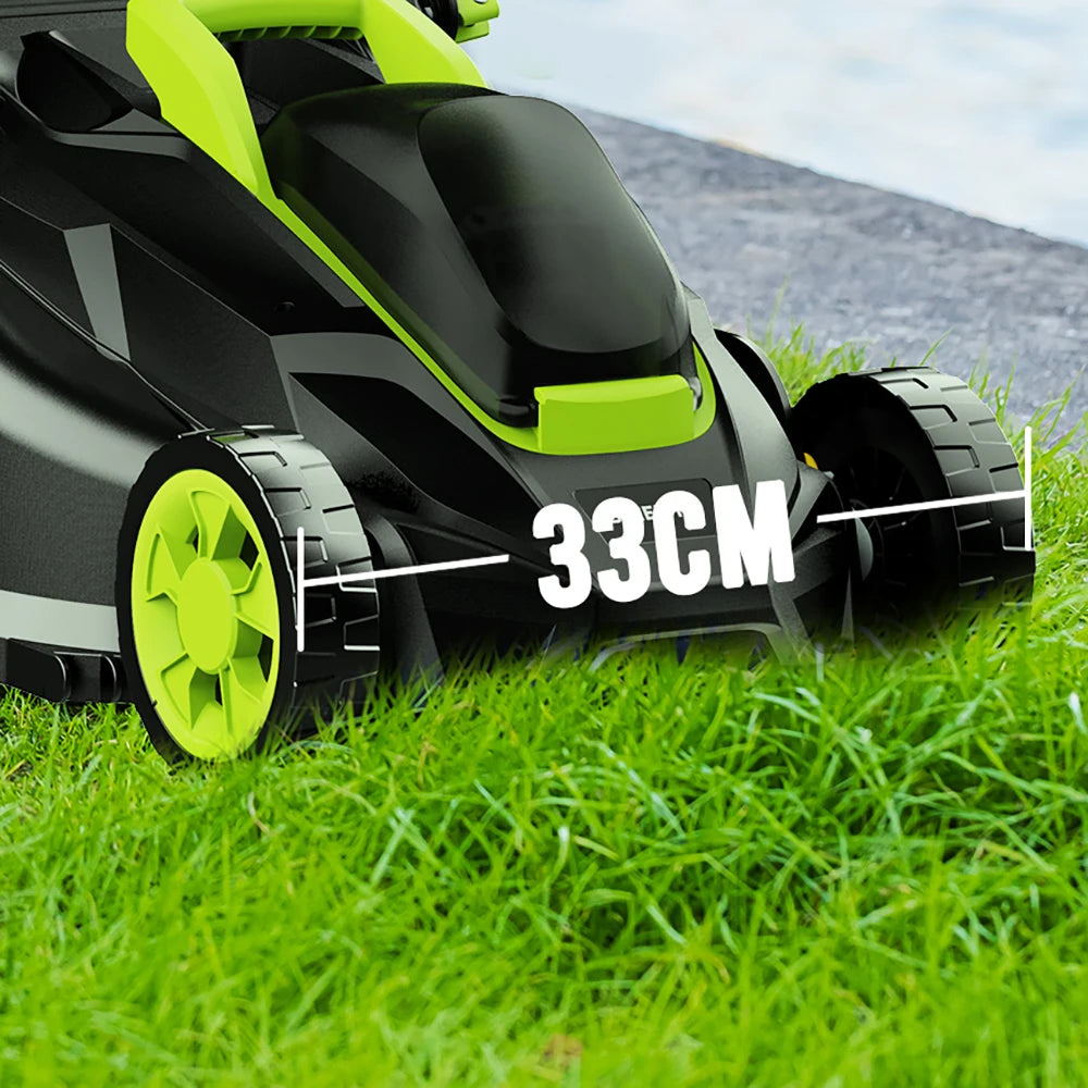 Deli Electric Lawn Mower 21V 4.0Ah Battery And Charger