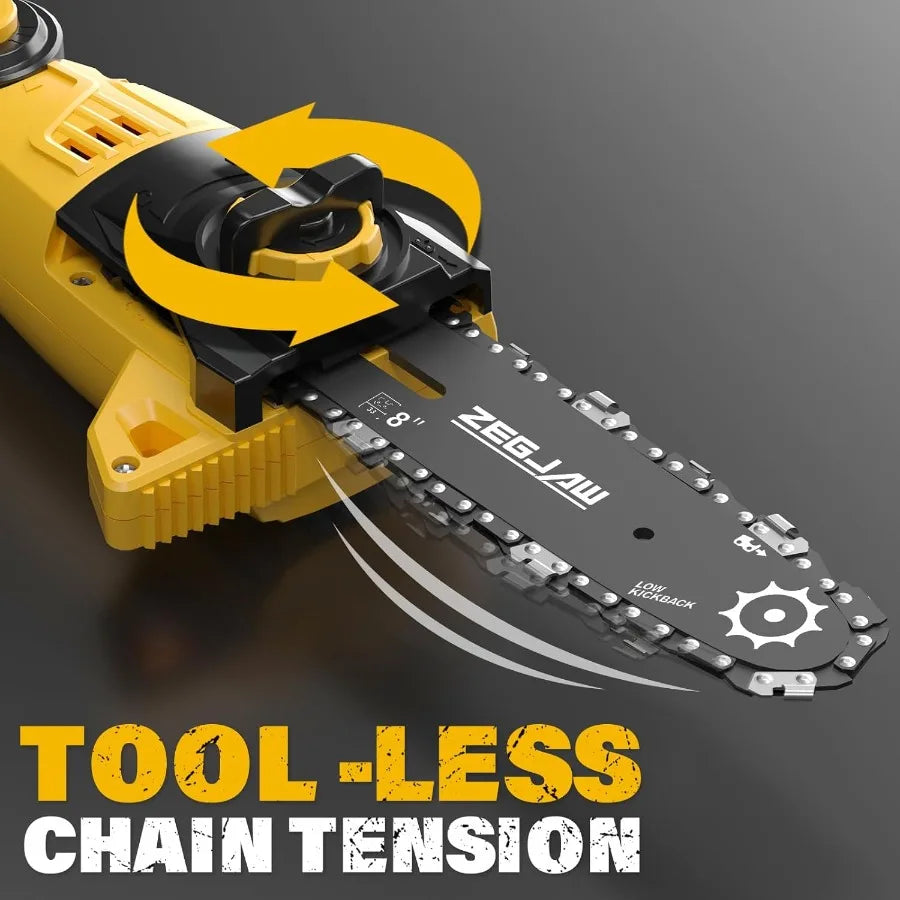 Two In One Cordless Pole Saw And Hedge Trimmer Pro
