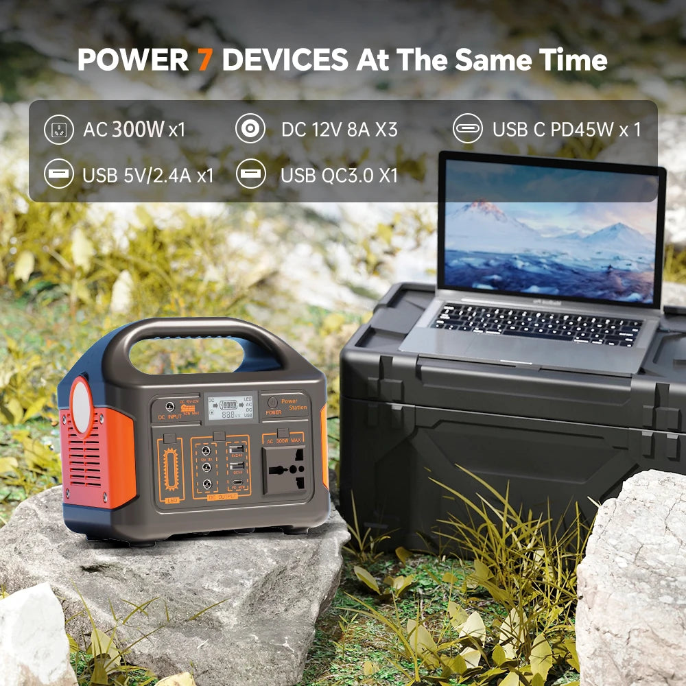 GaiaRay Fast Charging Power Bank Large Capacity Outdoor Power Supply