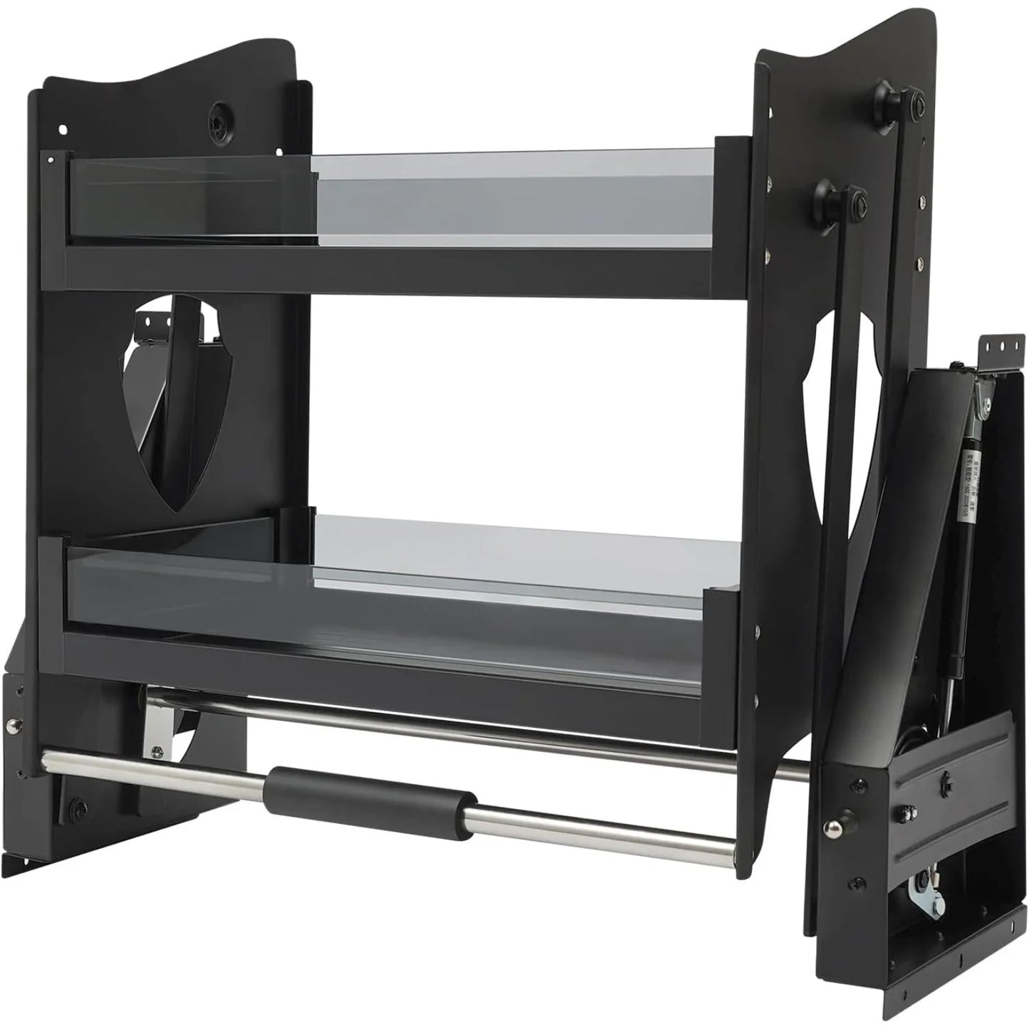 Bymaocar Pull Down Cabinet Organizer Two Tier