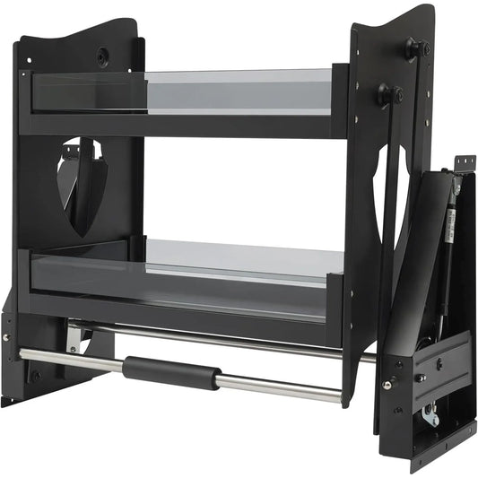 Bymaocar Pull Down Cabinet Organizer Two Tier