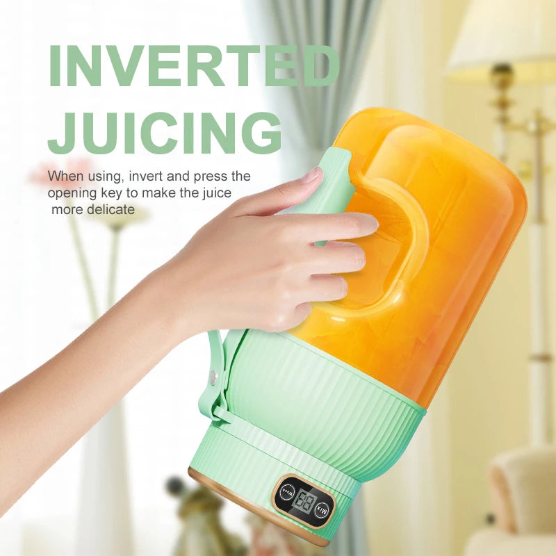 Portable USB Juicer Blender 1000ml for Smoothies