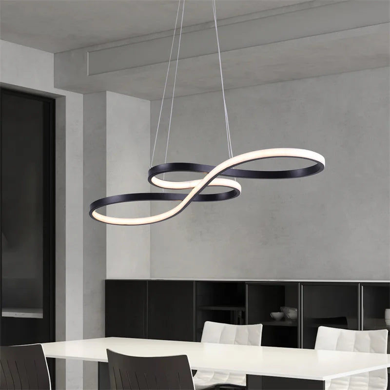Deckrico Pendant Light With Dimmable LED Fixture For Living Room