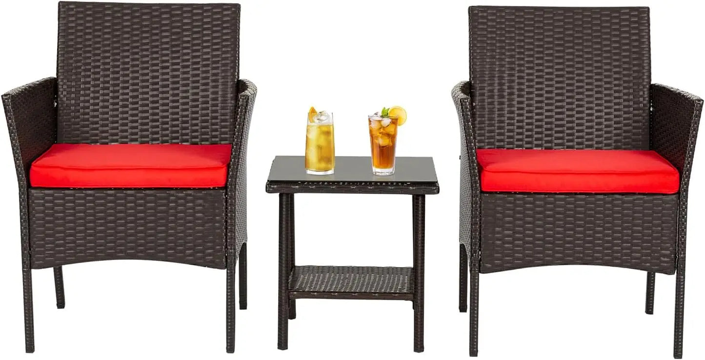 Patio Furniture Sets Outdoor Wicker Conversation Sofa Rattan Chair
