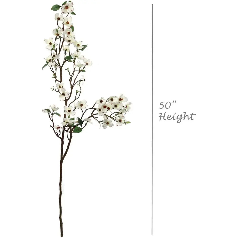 Dogwood Silk Sprays 50 Pairs Artificial Flowers For Home Decor
