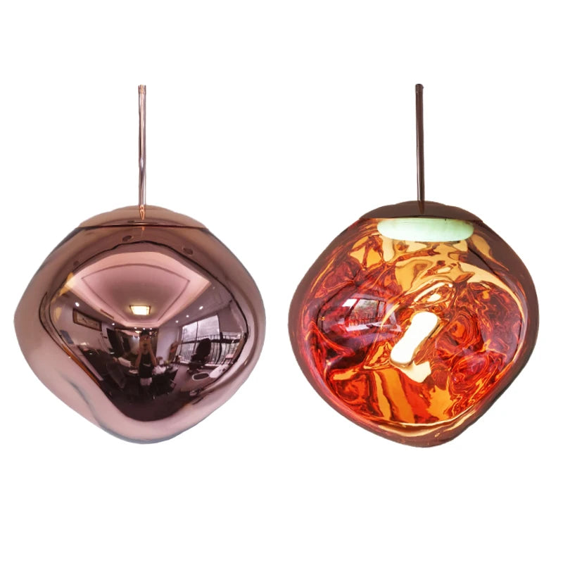 CNDL Nordic Loft Lava LED Pendant Light PVC Living Room