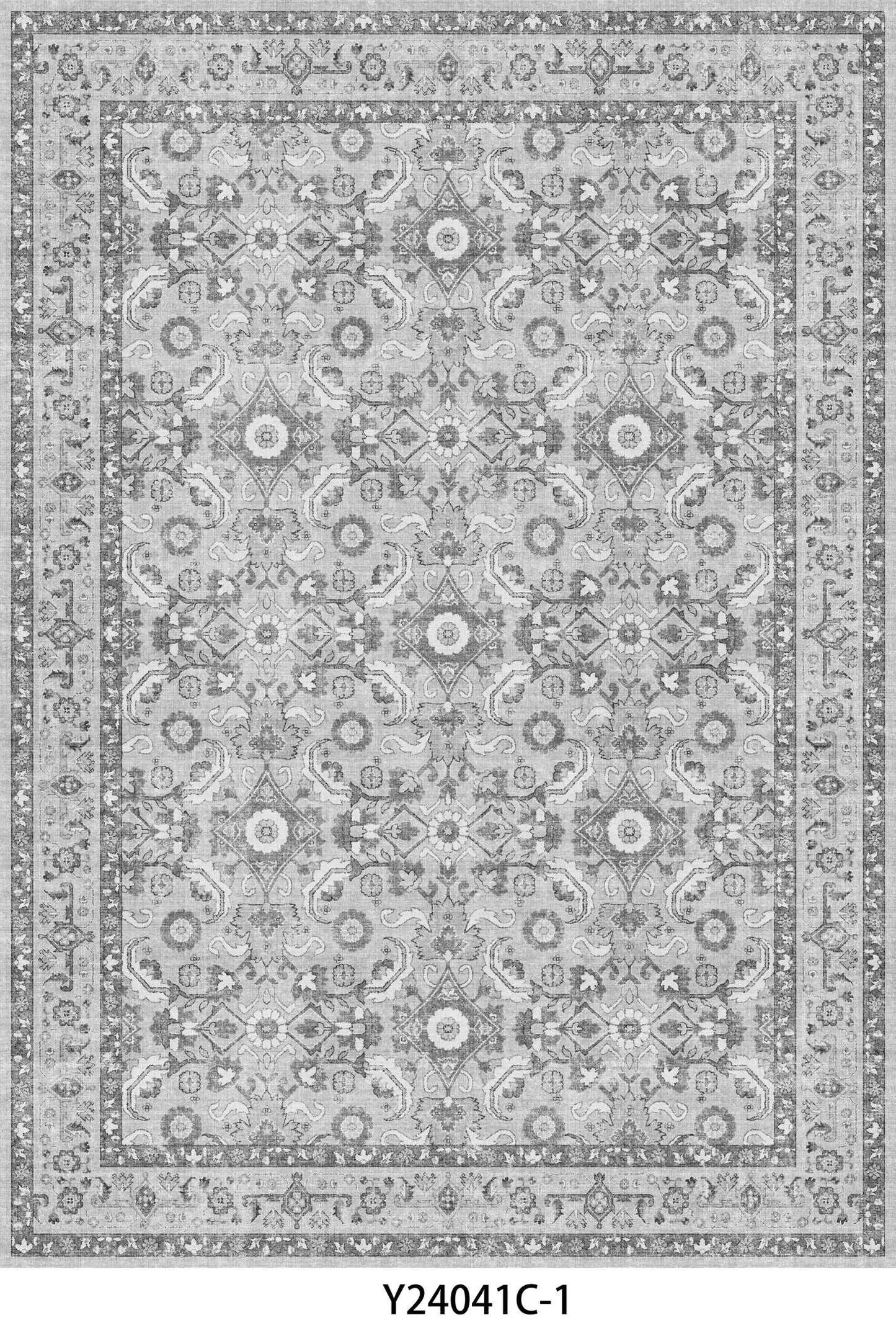 Noned Persian Floral Hand Tufted Living Room Area Rug