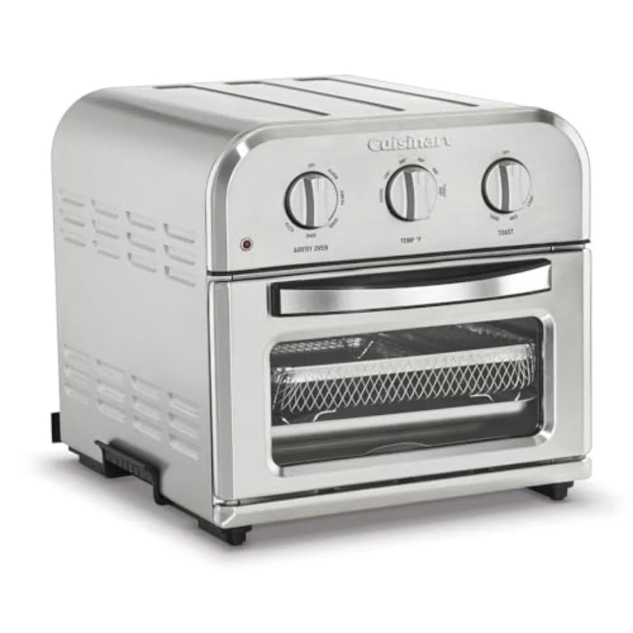 XMSJ Compact Air Fryer Convection Toaster Oven With Bamboo Cutting Board