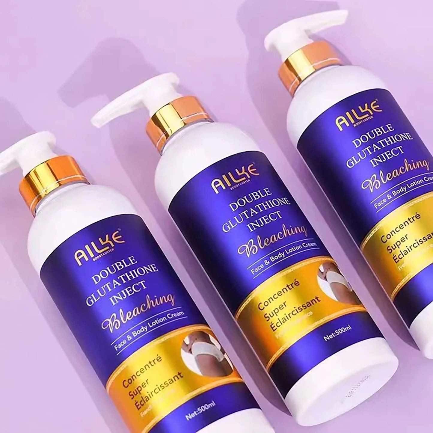 AILKE Whitening Skin Care Set With Glutathione For All Types