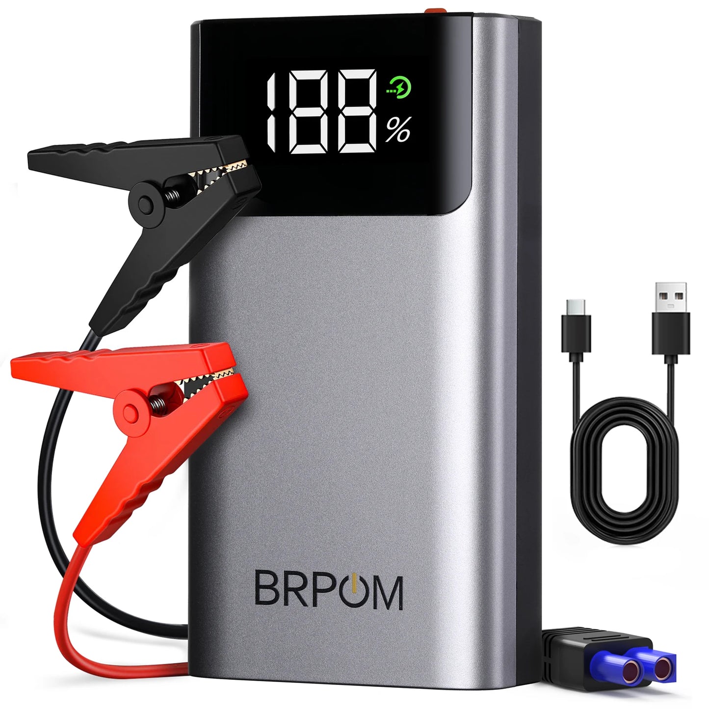 Biuble 4000A Car Jump Starter 3-in-1 Portable Battery Booster