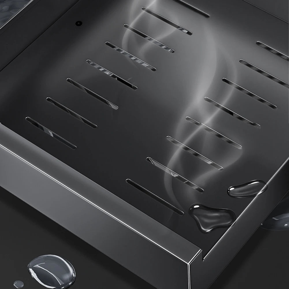 HiMISS Pull Out Cabinet Organizer Metal Slide Out Drawer Kitchen